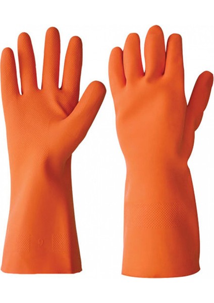 Starli̇ne FLO3312 Doğal Kauçuk Eldi̇ven Turuncu No:7