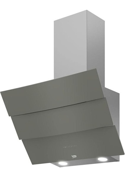 Ade 62540 G Gri Cam Duvar Tipi Davlumbaz