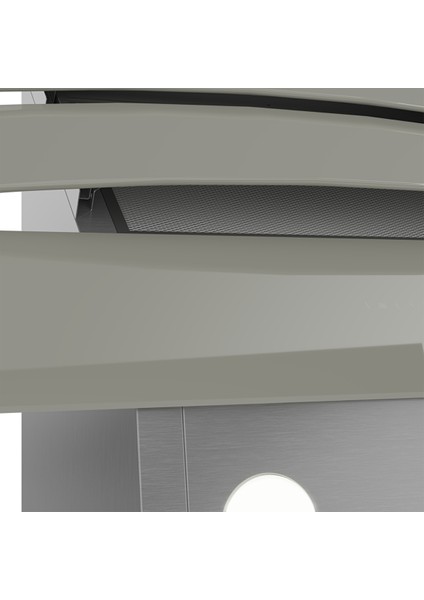 Ade 62540 G Gri Cam Duvar Tipi Davlumbaz