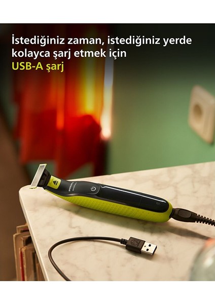 QP2724/10 Oneblade Yüz Şekillendirici