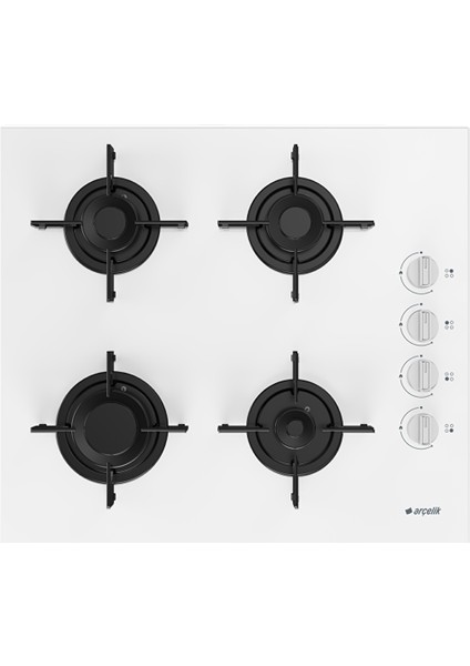 Ocd T 601-1 Ehb Gazlı Cam Tablalı Ocak