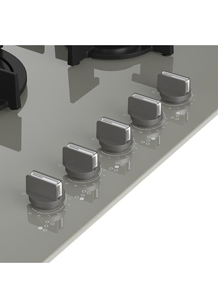 Bocd T 7521 Dwkg Gazlı 5 Gözlü Cam Tablalı Ocak fırsatları