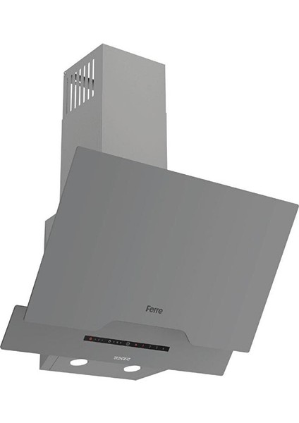 Steamart-Fryart-Silentart Serisi Gri Set (SC408-WFA + QEP64CPR +D065-SA ) - Döküm Izgara / 65 cm Ocak