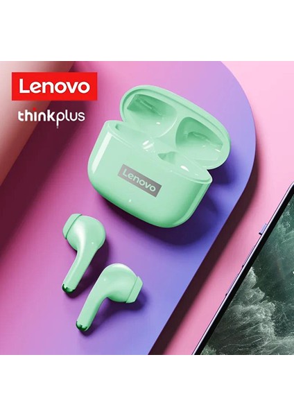 Lenovo LP40 Pro Livepods Tws Bluetooth 5.0 Kablosuz Kulaklık Yeşil