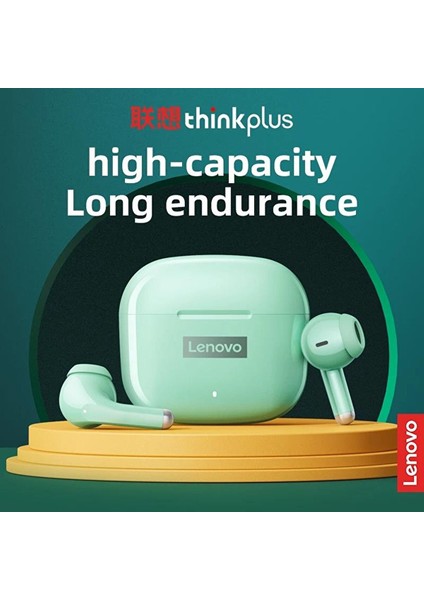 Lenovo LP40 Pro Livepods Tws Bluetooth 5.0 Kablosuz Kulaklık Yeşil modelleri