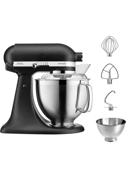 Artisan 5KSM185PSEBK Cast Iron 4.8 Litre Stand Mikser modelleri