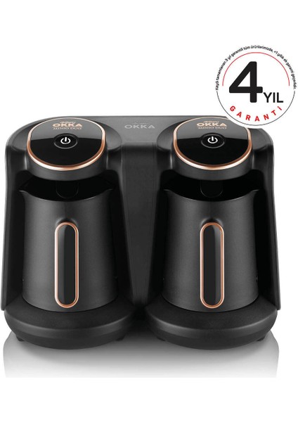 OK006 Okka Minio Duo Türk Kahvesi Makinesi - Bakır