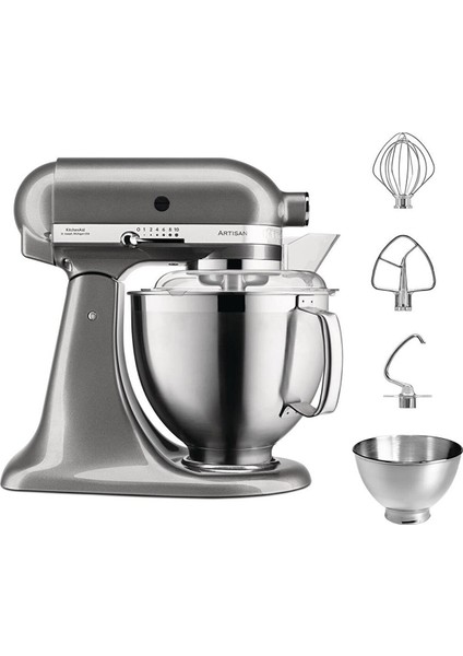 Artisan 5KSM185PSEMS Medallion Silver 4.8 Litre Mutfak Şefi fiyatları