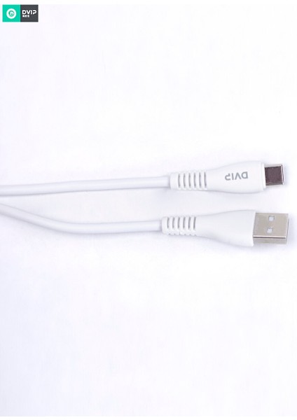 S11C 6A Usba To Type-C Hızlı Data ve Şarj Kablosu Beyaz