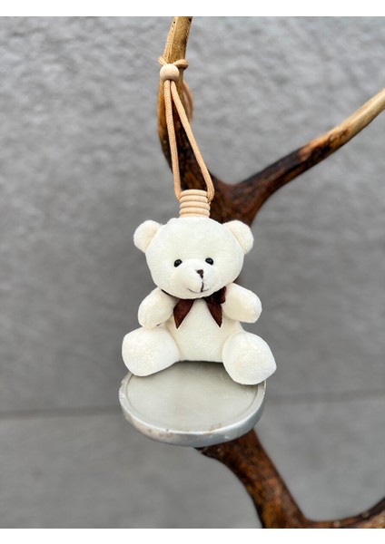 Oto Araç Kokusu Aromalı Kalıcı Kokulu Peluş Ayıcık Araba Kokusu Gül Aromalı