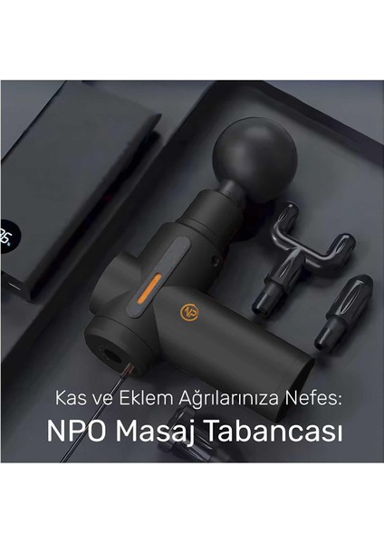 NMJ17 4 Masaj Başlıklı 6 Seviyeli 3800RPM Titreşimli Type-C Şarjlı Taşınabilir Profesyonel Mini Masaj Tabancası fırsatları