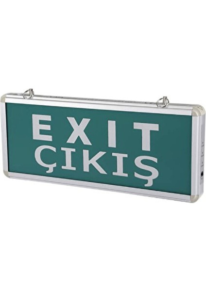 Exit Çıkış Acil Yönlendirme Armatürü Cata Exit Çıkış Oksuz