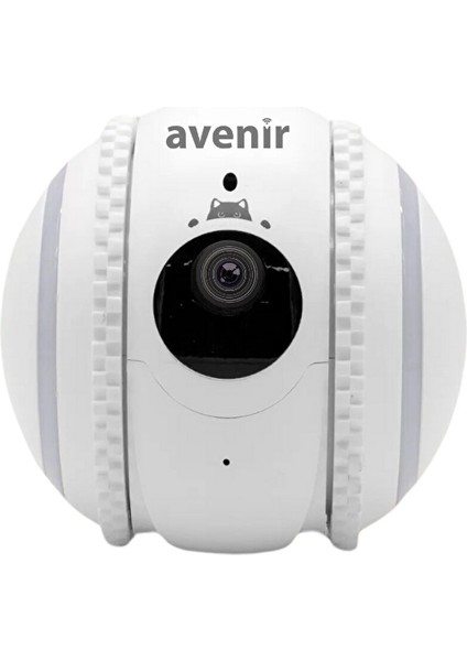AV-S500 4mp Akılı Wifi Robot Kedi Kamerası 4K Renkli Gece Görüşlü Sesli Kamera fiyatları