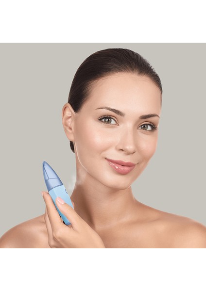 Buharlı Cilt Nemlendirici ve Yenileyici Akıllı Yüz Bakım Cihazı | Facial Hydration Refresher Mavi fırsatları