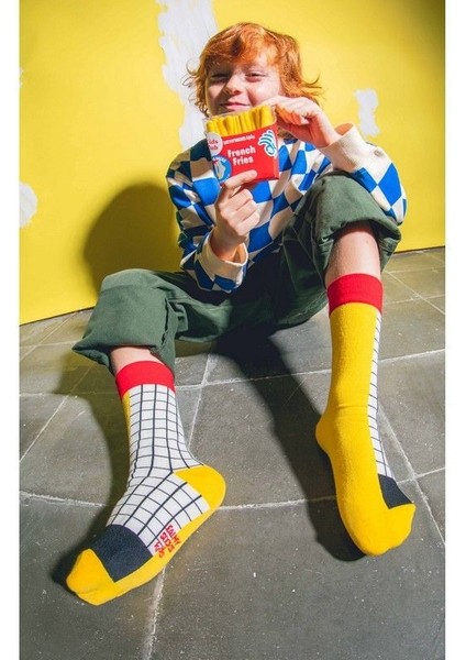 Eat My Socks - Çocuk Patetes Kızartması Çorap fırsatları