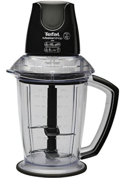 Masterchop 4 Bıçaklı Maxi Doğrayıcı Siyah 1,5 Lt