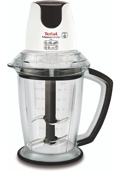 Masterchop Powelix Maxi Xxl Beyaz 500 W 4 Bıçaklı Doğrayıcı