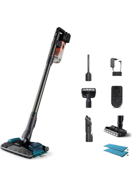 Aqua Kablosuz Dik Süpürge XC8054/01