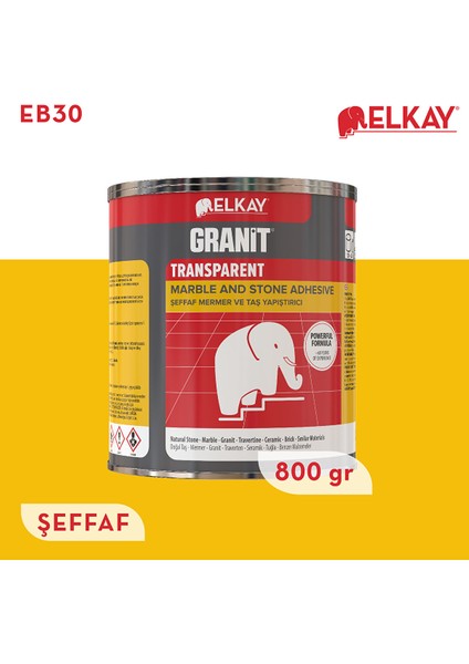 Granıt Mermer ve Taş Yapıştırıcı Şeffaf 800 gr fiyatları