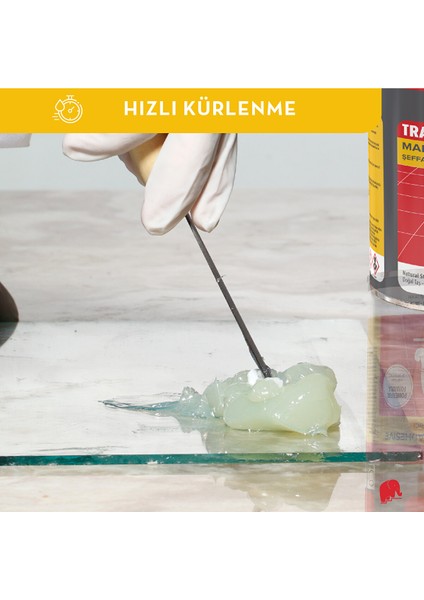 Granıt Mermer ve Taş Yapıştırıcı Şeffaf 800 gr fırsatları