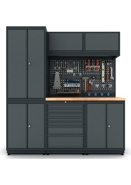 1.8 Metre Modüler Çalışma Tezgahı Ie.36.18.01 modelleri