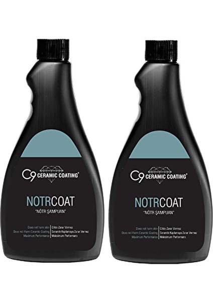 Nötr Şampuan - Notr Coat 500 Mg 2'li Set