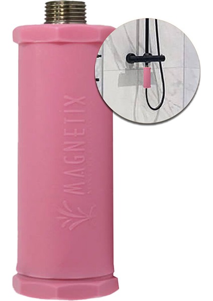 Magnetix Banyo Kireç Kırıcı 1/2 Duş Bataryası Modeli - Kireç Önleyici Duş Başlığı