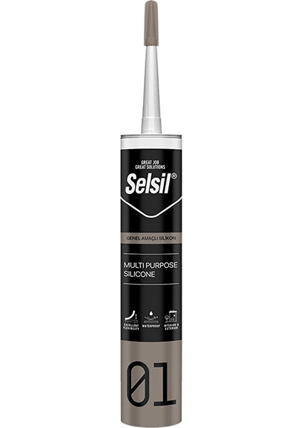 Genel Amaçlı Silikon 280 gr Beyaz