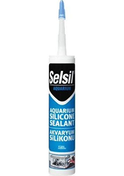 Akvaryum Silikonu Şeffaf 280 ml