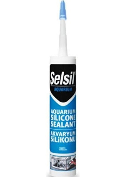 Akvaryum Silikonu Şeffaf 280 ml