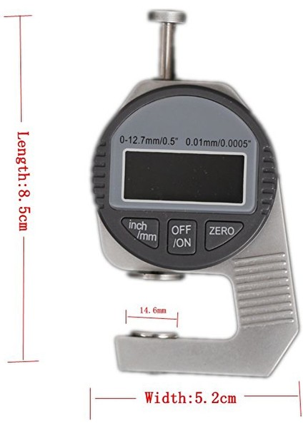 Aek-Teck Mikro Kalınlık Ölçer Geniş Uç fırsatları