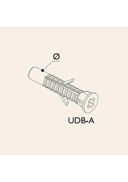 Tuğla Boşluk Dübeli 10 mm (100 Adet) modelleri