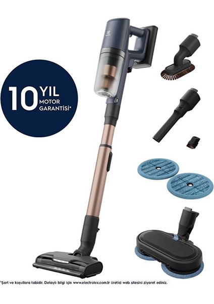 EP82H25WET 800 Serisi Mop Başlıklı Kablosuz Islak&kuru Süpürge