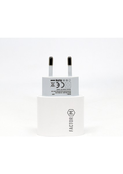 PD20W Quick Charger 20W­ Type-C To Type-C 1m Kablolu Şarj Set Beyaz fiyatları
