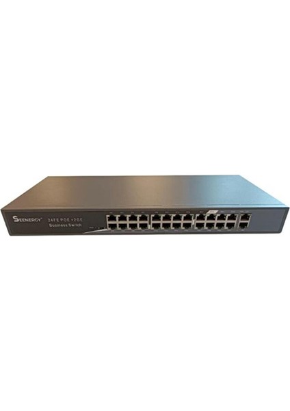 SE-1024+2GE 24 Port Poe Swi̇tch / 24 Poe 10/100 Mbps / Poe Swi̇tch 24 Port