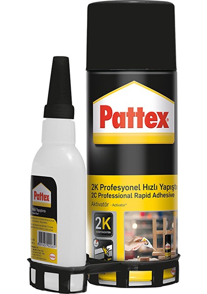 Aktivatörlü 2k Hızlı Yapıştırıcı 400 + 70 ml