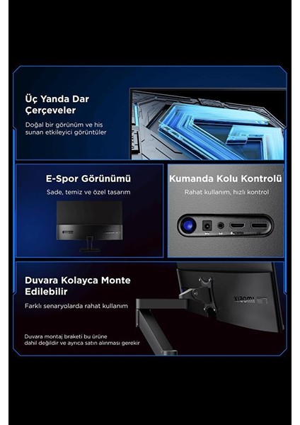 G27İ 27" 165hz 1ms IPS LCD Freesync Premium Gaming Monitör