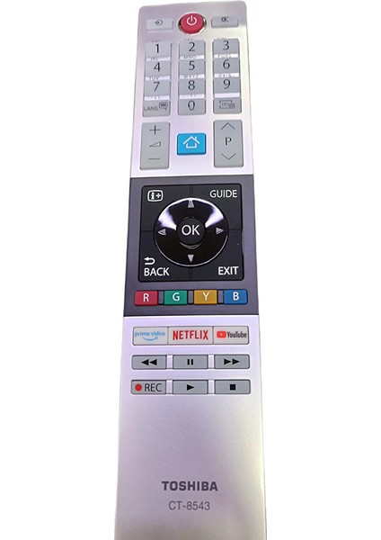 Toshi̇ba CT-8543 - CT-8517 40L2863DG 32L3963DA LED LCD Tv Uyumlu Kumandası
