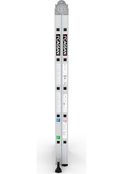 2x5 Basamaklı Katlanır Alüminyum Merdiven (K3) 2x5 Basamak indirimleri