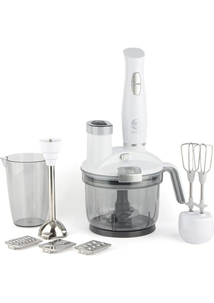 Dn 1283 Omegamax 1500W Çok Fonksiyonlu 10 Parça Mega Set - Çift Hazneli