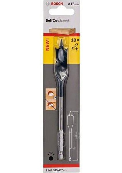 Bosch 16X152 Altıgen Yassı Ahşap Maktap Ucu fiyatları