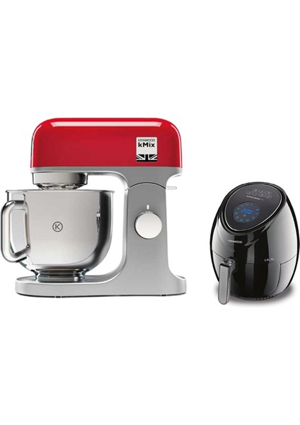Kmix Mutfak Şefi 1000 Watt KMX750RD + Airfryer Xl Siyah HFP30.000BK Set