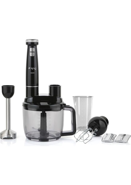 Bodie KKB973 Komple Blender Set Siyah Gümüş