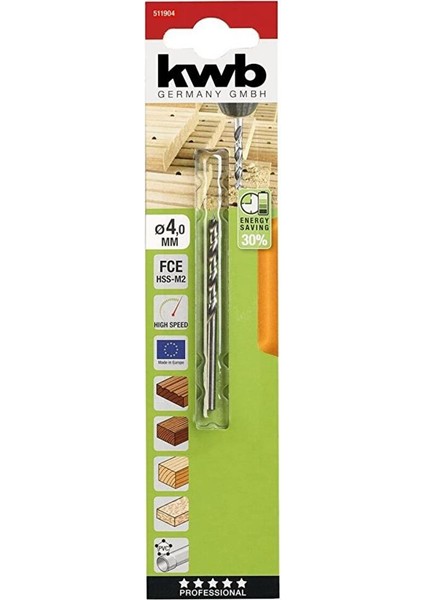 Ahşap Matkap Ucu Sb 4 mm 49511904