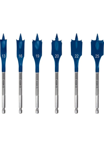 13-25 mm 6’lı Expert Yaprak Matkap Ucu Seti 2608900333