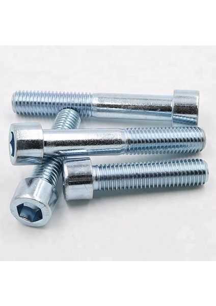 Ayaz M6X25 Imbus Civata 50 Adet Din 912 Galvanizli