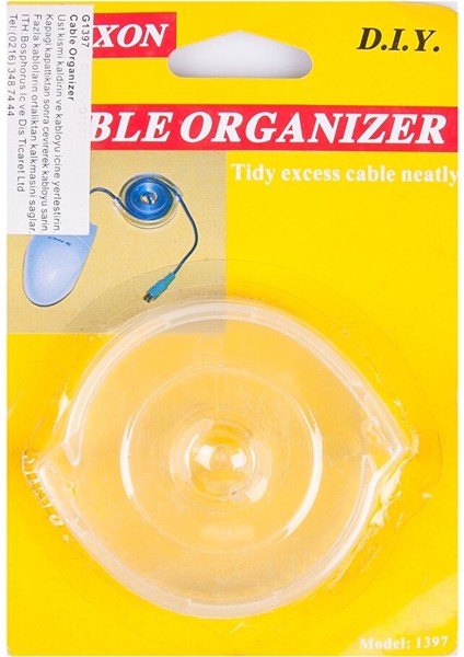 Kablo Düzenleyici Toparlayıcı Aparat 6X6X1CM fiyatları