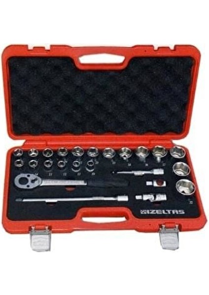 Izeltaş 1113002024 1/2'' Lokma Anahtar Takımı 24 Parça fiyatları