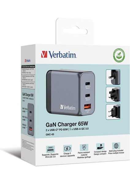 32201 - V GNC65 Gan Charger 65W