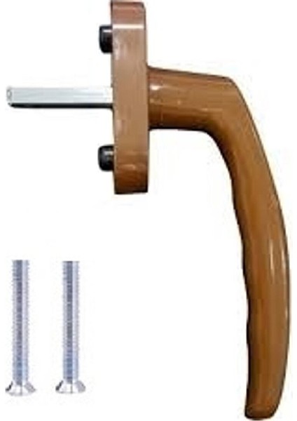 Altınmeşe Açık Kahverengi Plastik Pvc Pencere Kolu